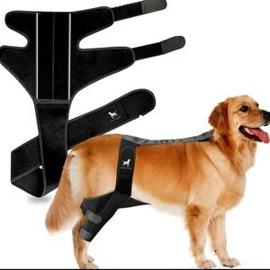 Paddle Pup Dog Knee Brace Reflective for Torn ACL, Knee & Ankle Pain - Size L